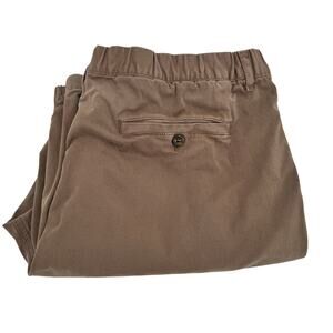 Bearbottom Jogger Pants Mens 2XLT XXLT Brown Coastal Cotton Blend + Pockets